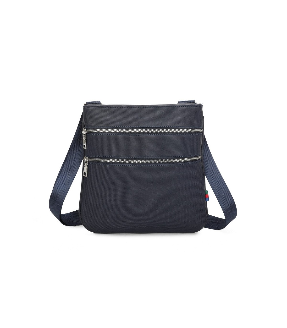 T11678 - Bolso bandolera con varios compartimentos para mujer y hombre
