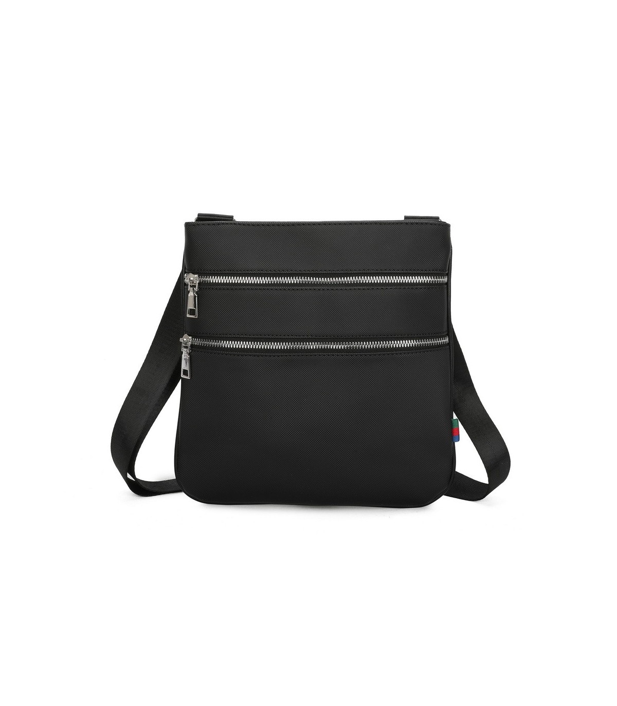 T11678 - Bolso bandolera con varios compartimentos para mujer y hombre