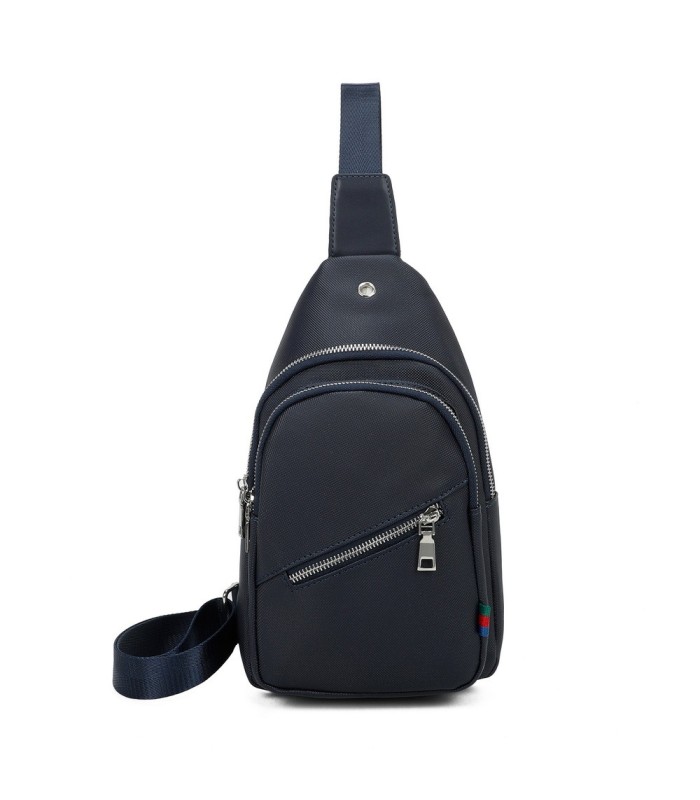 T11679 - Riñonera mochila forma de botella para mujer y hombre con bolsillo antirrobo