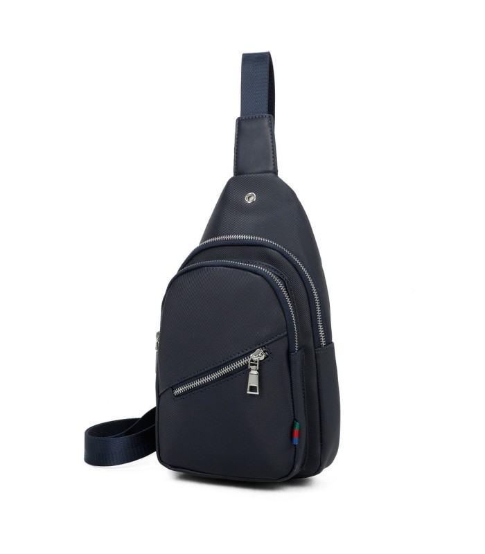 T11679 - Riñonera mochila forma de botella para mujer y hombre con bolsillo antirrobo