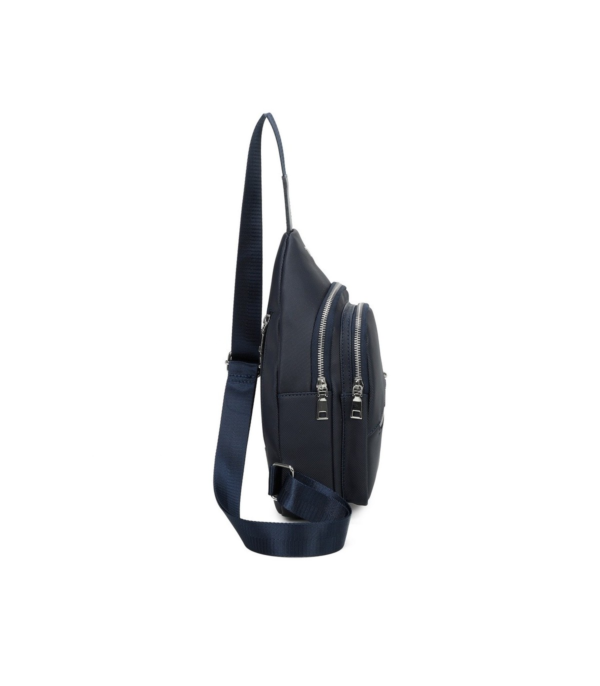 T11679 - Riñonera mochila forma de botella para mujer y hombre con bolsillo antirrobo