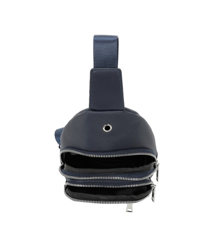 T11679 - Riñonera mochila forma de botella para mujer y hombre con bolsillo antirrobo