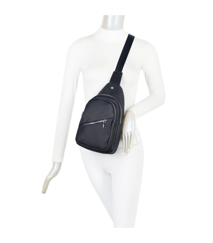 T11679 - Riñonera mochila forma de botella para mujer y hombre con bolsillo antirrobo
