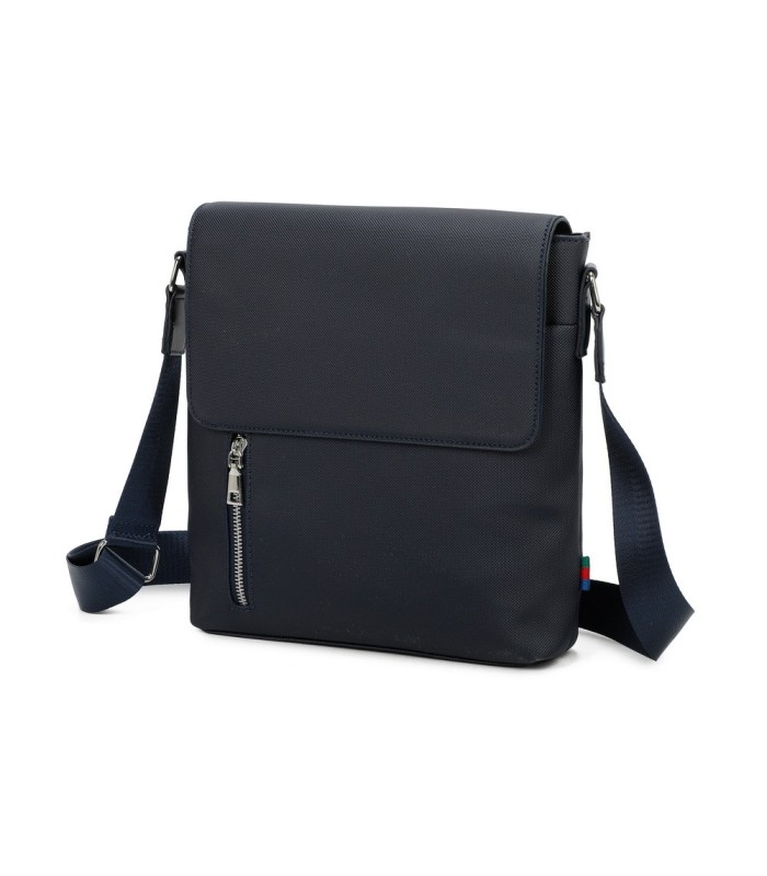 T11682 - Bolso para hombre cuadrado con bolsillo trasero