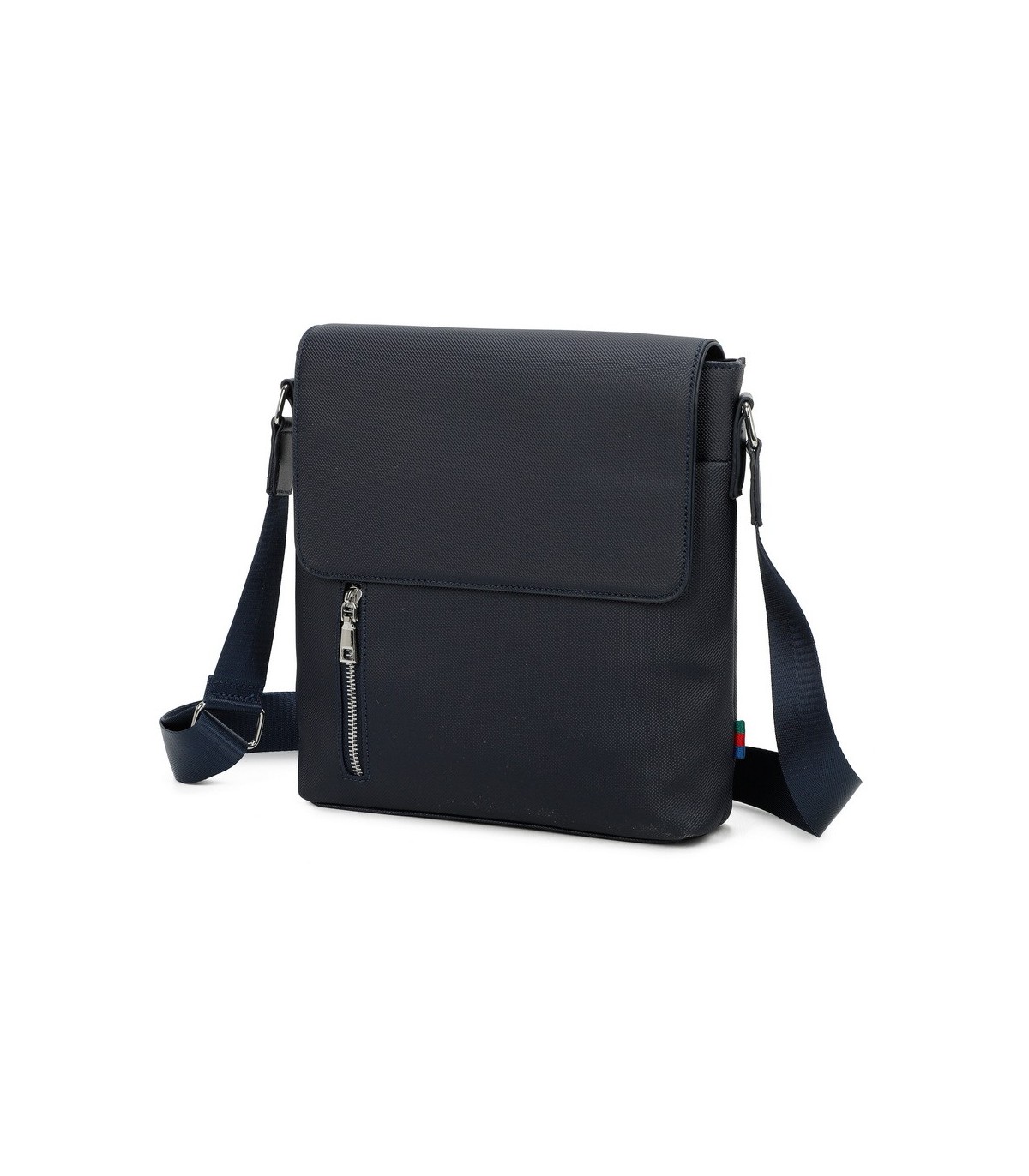 T11682 - Bolso para hombre cuadrado con bolsillo trasero