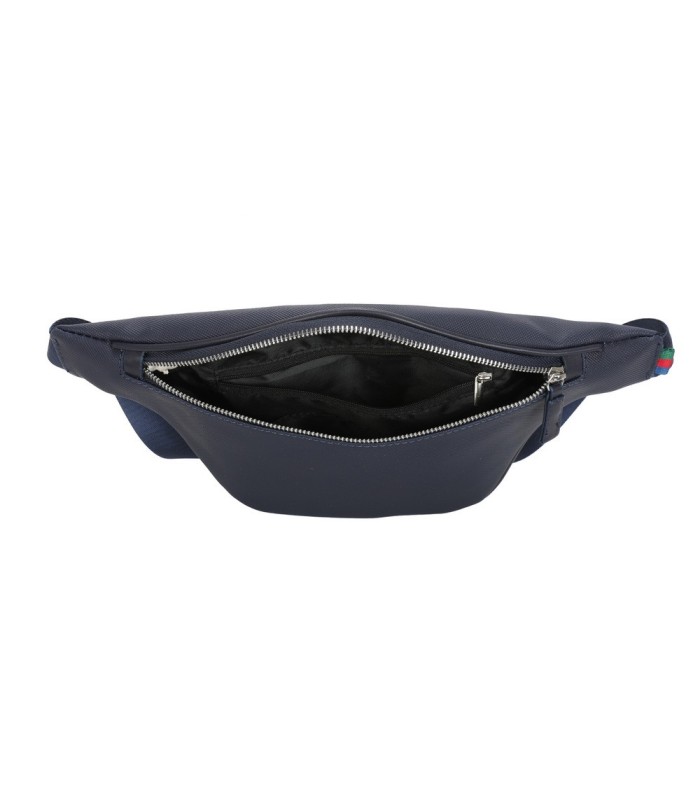 T11685 - Riñonera para hombre cruzada con bolsillo antirrobo