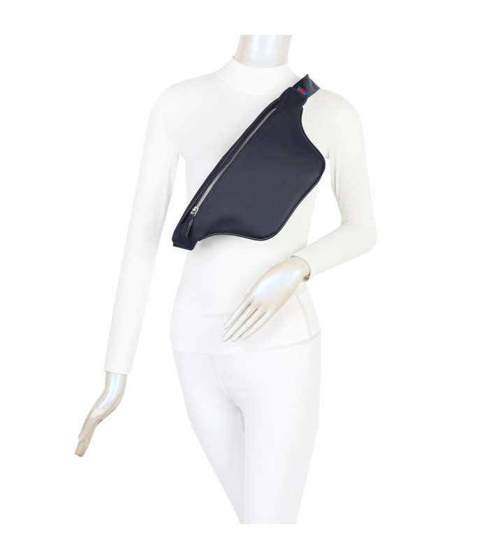 T11685 - Riñonera para hombre cruzada con bolsillo antirrobo