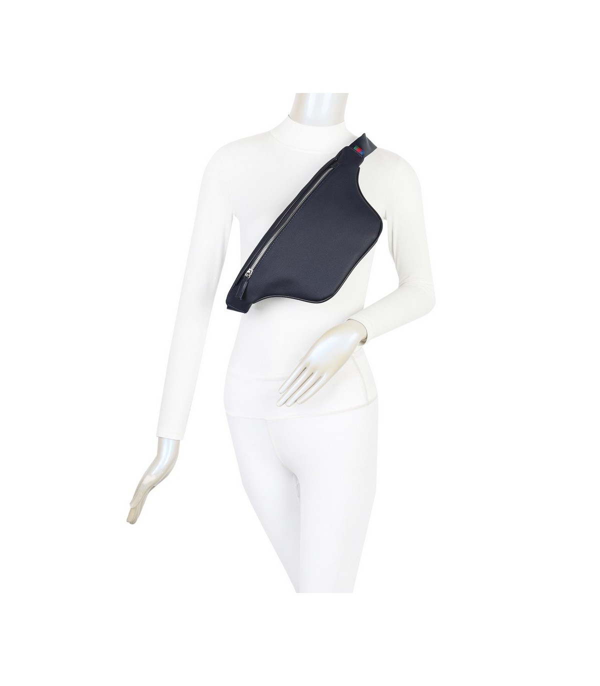 T11685 - Riñonera para hombre cruzada con bolsillo antirrobo