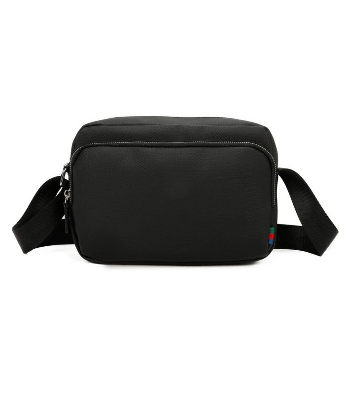 T11687 - Bolso cruzado con bandolera larga y 3 compartimentos