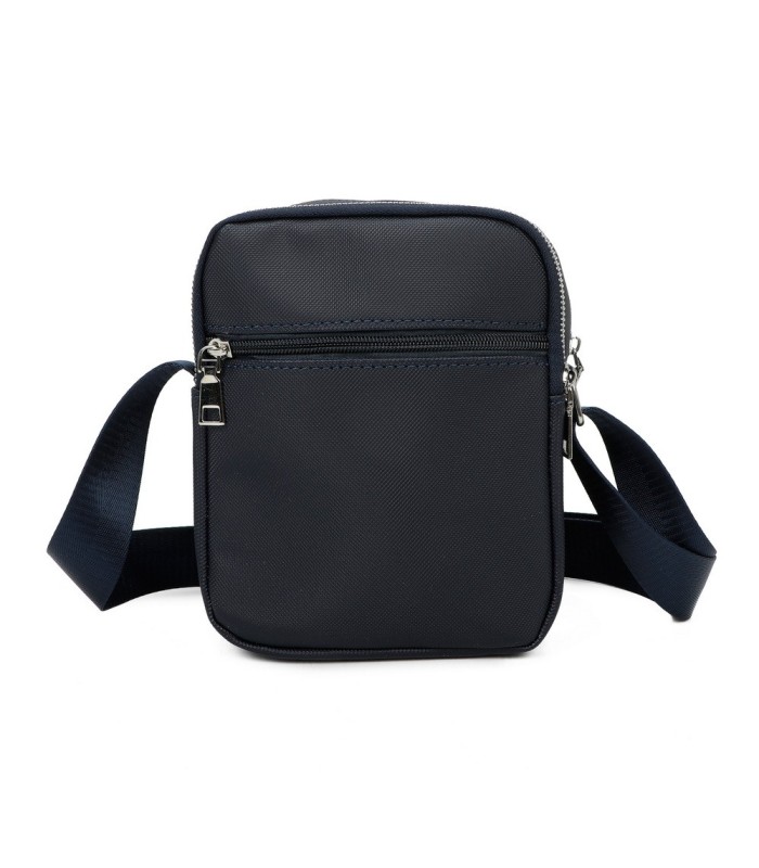 T11688 - Bolso bandolera para caballero con bolsillo trasero y gran compartimento interior