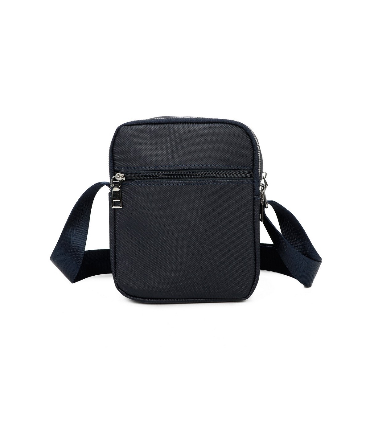 T11688 - Bolso bandolera para caballero con bolsillo trasero y gran compartimento interior