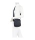 T11688 - Bolso bandolera para caballero con bolsillo trasero y gran compartimento interior