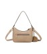 T11700 - Bolso bandolera con borla del mismo color y bordado de sol