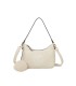 T11700 - Bolso bandolera con borla del mismo color y bordado de sol