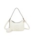 T11700 - Bolso bandolera con borla del mismo color y bordado de sol