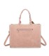 T11706 - Bolso de motivo triangular de colores para mujer con asa y pañuelo muy bonito