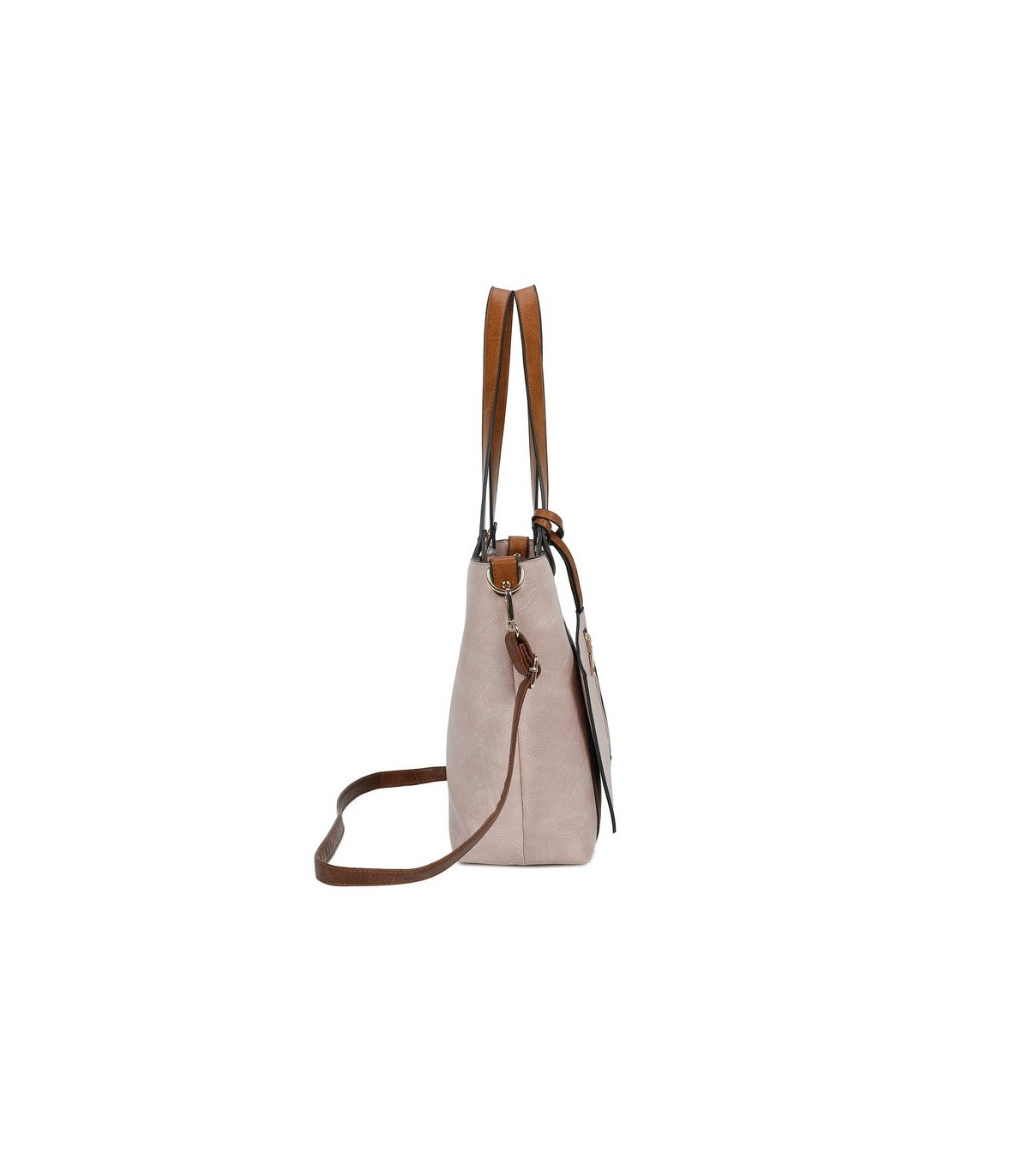T11707 - Bolso con monedero interior bandolera y bolsillo trasero para mujer muy espacioso