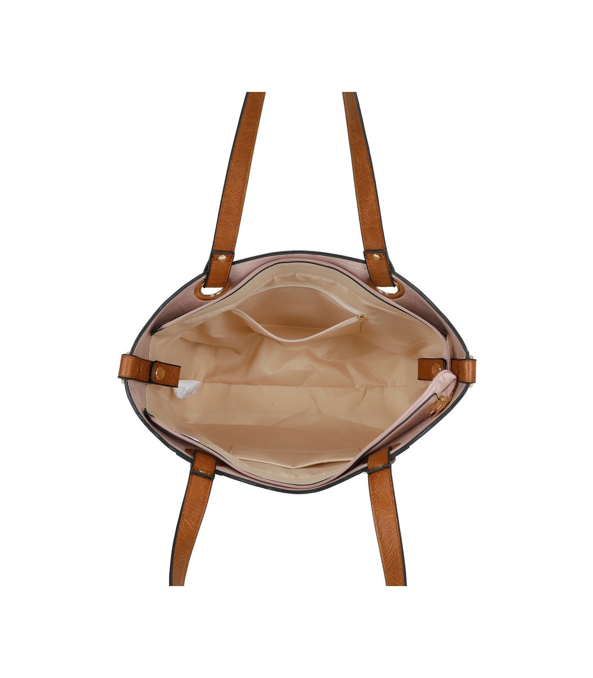 T11707 - Bolso con monedero interior bandolera y bolsillo trasero para mujer muy espacioso