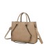 T11710 - Bolso de mano con asas de cadena y bandolera cruzada