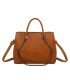 T11710 - Bolso de mano con asas de cadena y bandolera cruzada
