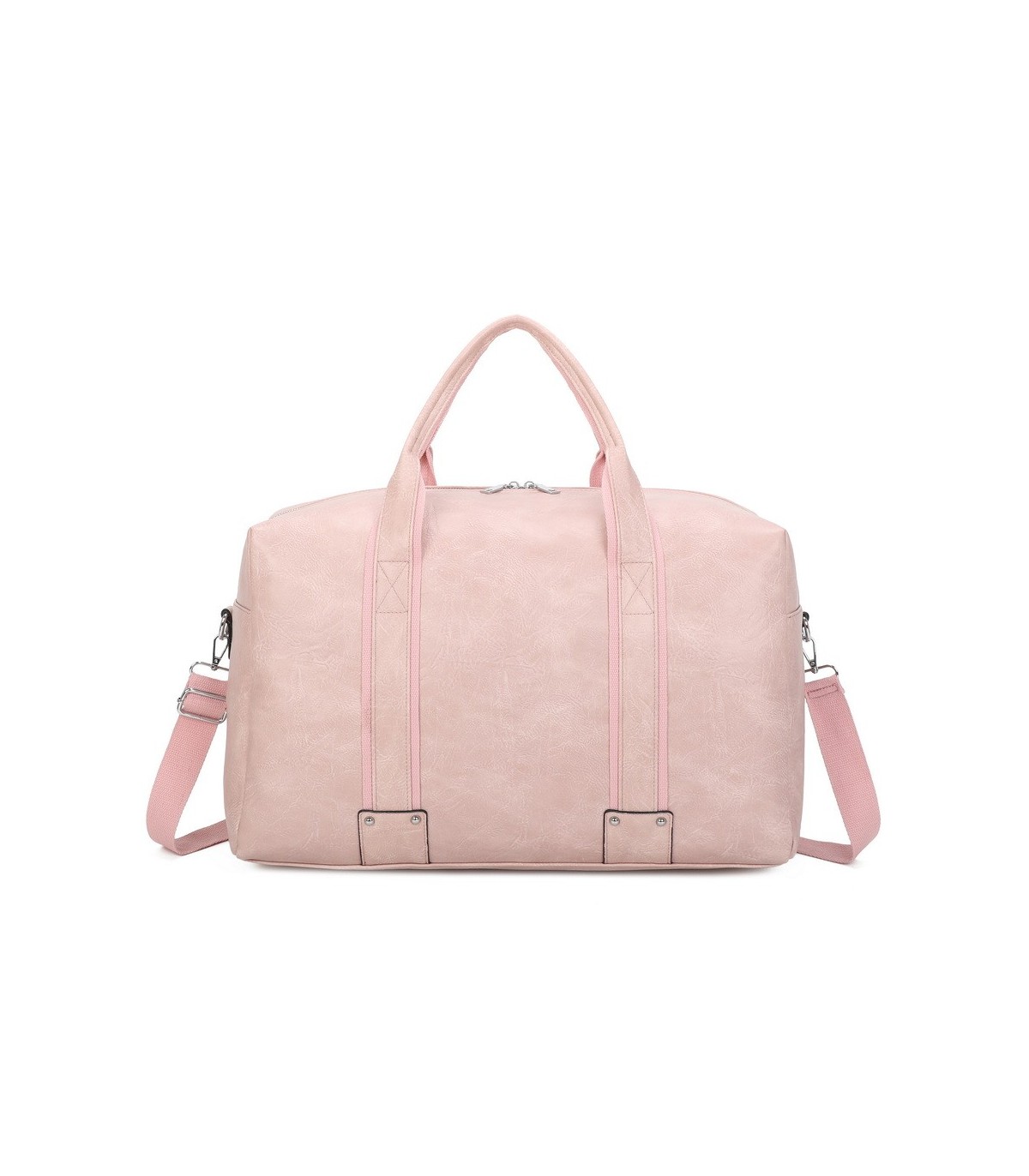 T11713 - Bolso de viaje grande con asas y bandolera amplio espacio interior