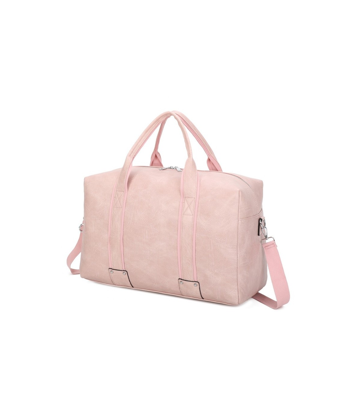 T11713 - Bolso de viaje grande con asas y bandolera amplio espacio interior