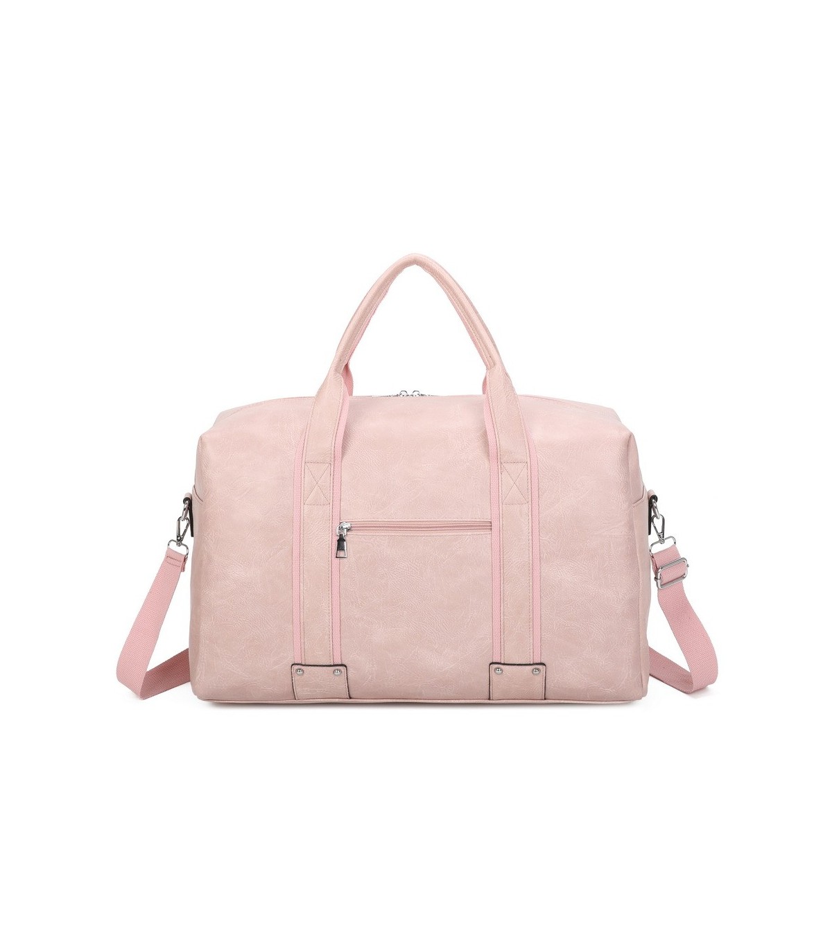 T11713 - Bolso de viaje grande con asas y bandolera amplio espacio interior
