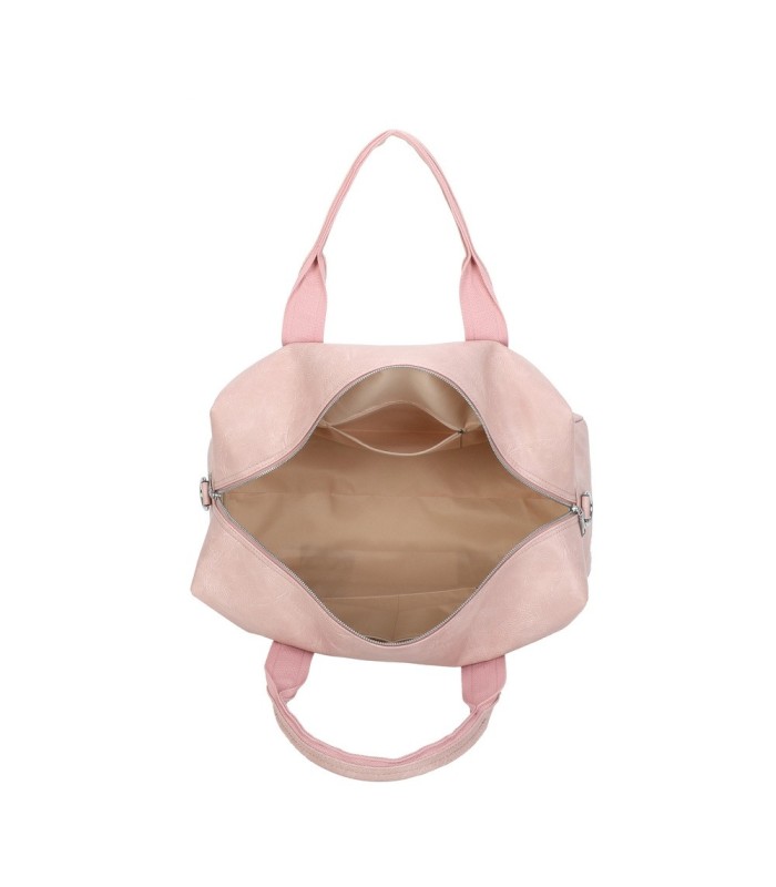 T11713 - Bolso de viaje grande con asas y bandolera amplio espacio interior