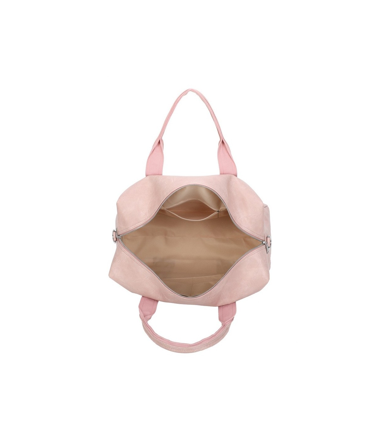 T11713 - Bolso de viaje grande con asas y bandolera amplio espacio interior