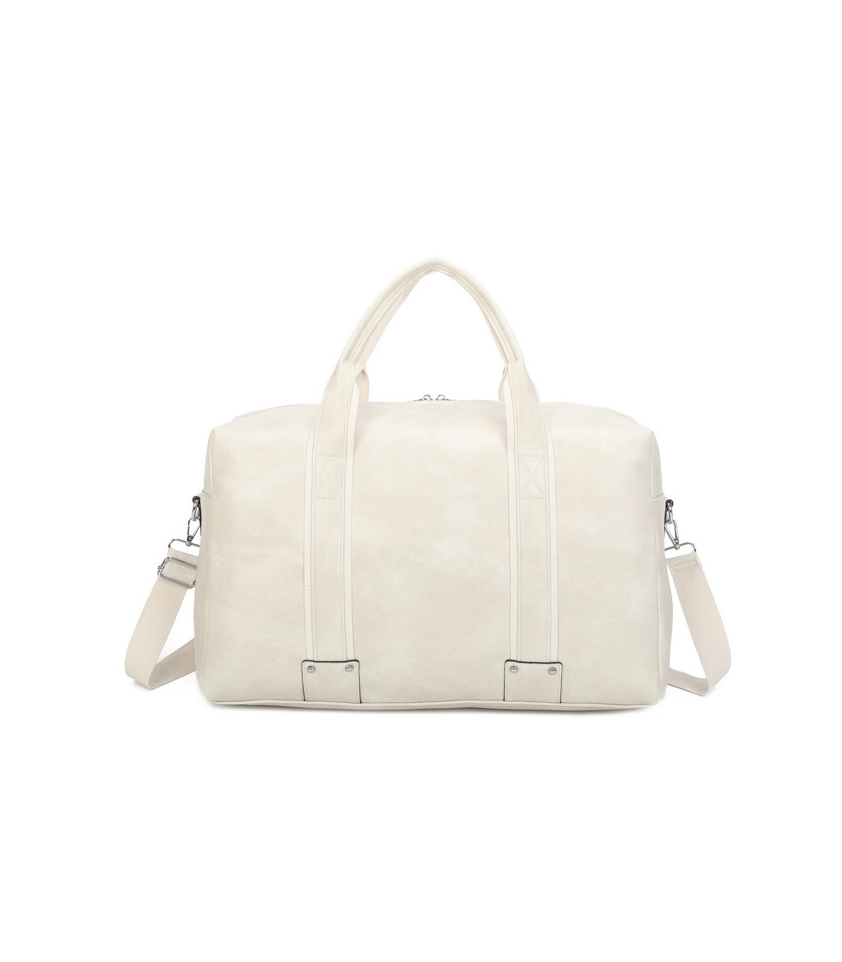 T11713 - Bolso de viaje grande con asas y bandolera amplio espacio interior