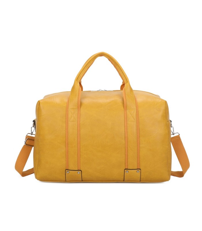 T11713 - Bolso de viaje grande con asas y bandolera amplio espacio interior