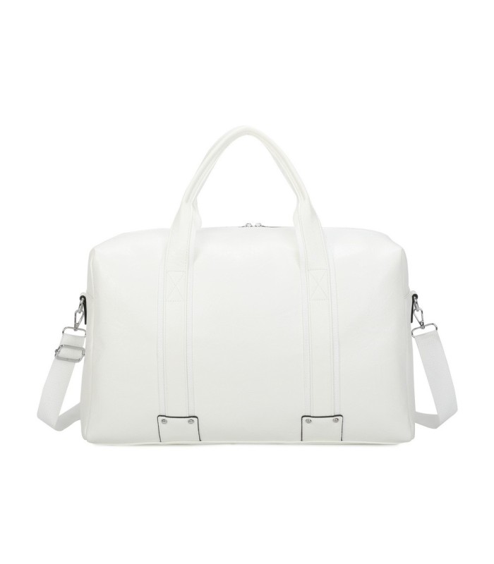 T11713 - Bolso de viaje grande con asas y bandolera amplio espacio interior