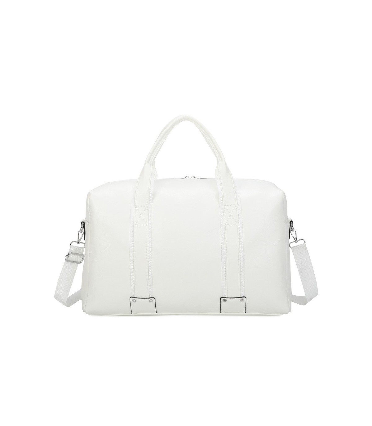 T11713 - Bolso de viaje grande con asas y bandolera amplio espacio interior