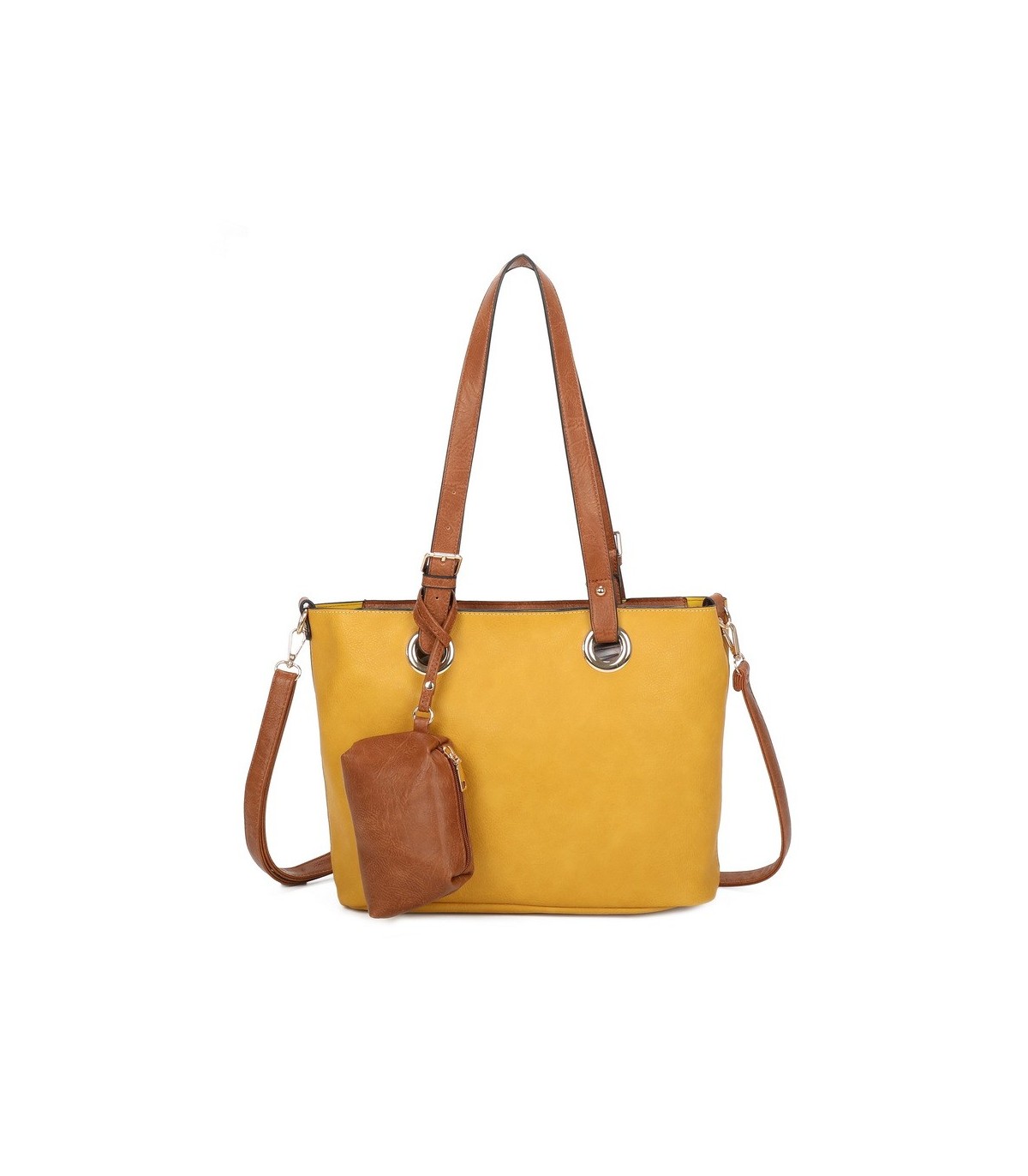 T11720 - Bolso con monedero a juego asa y bandolera