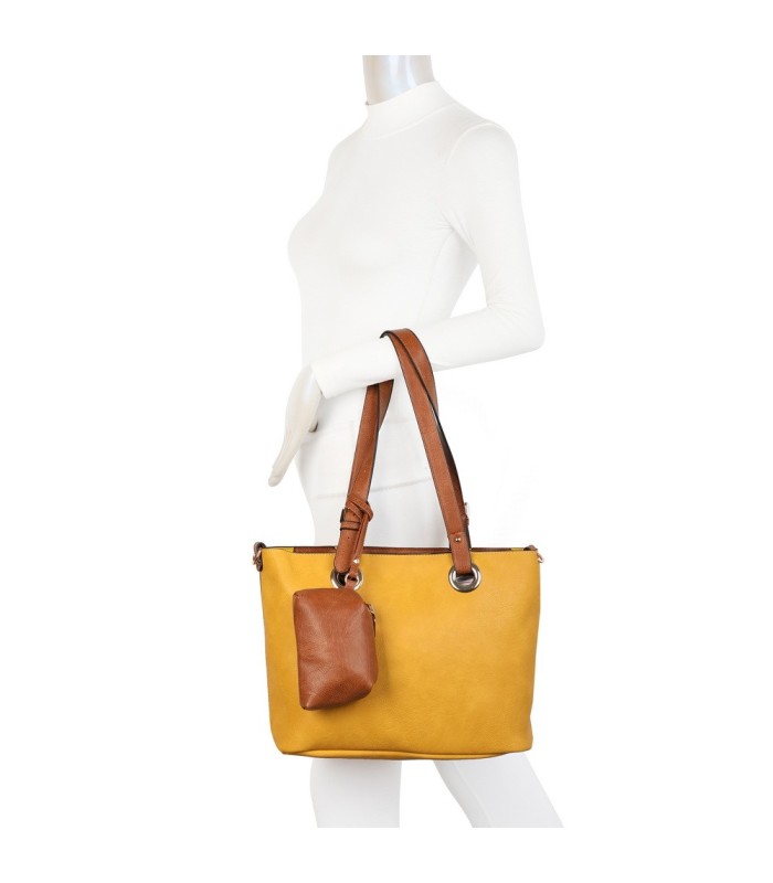 T11720 - Bolso con monedero a juego asa y bandolera