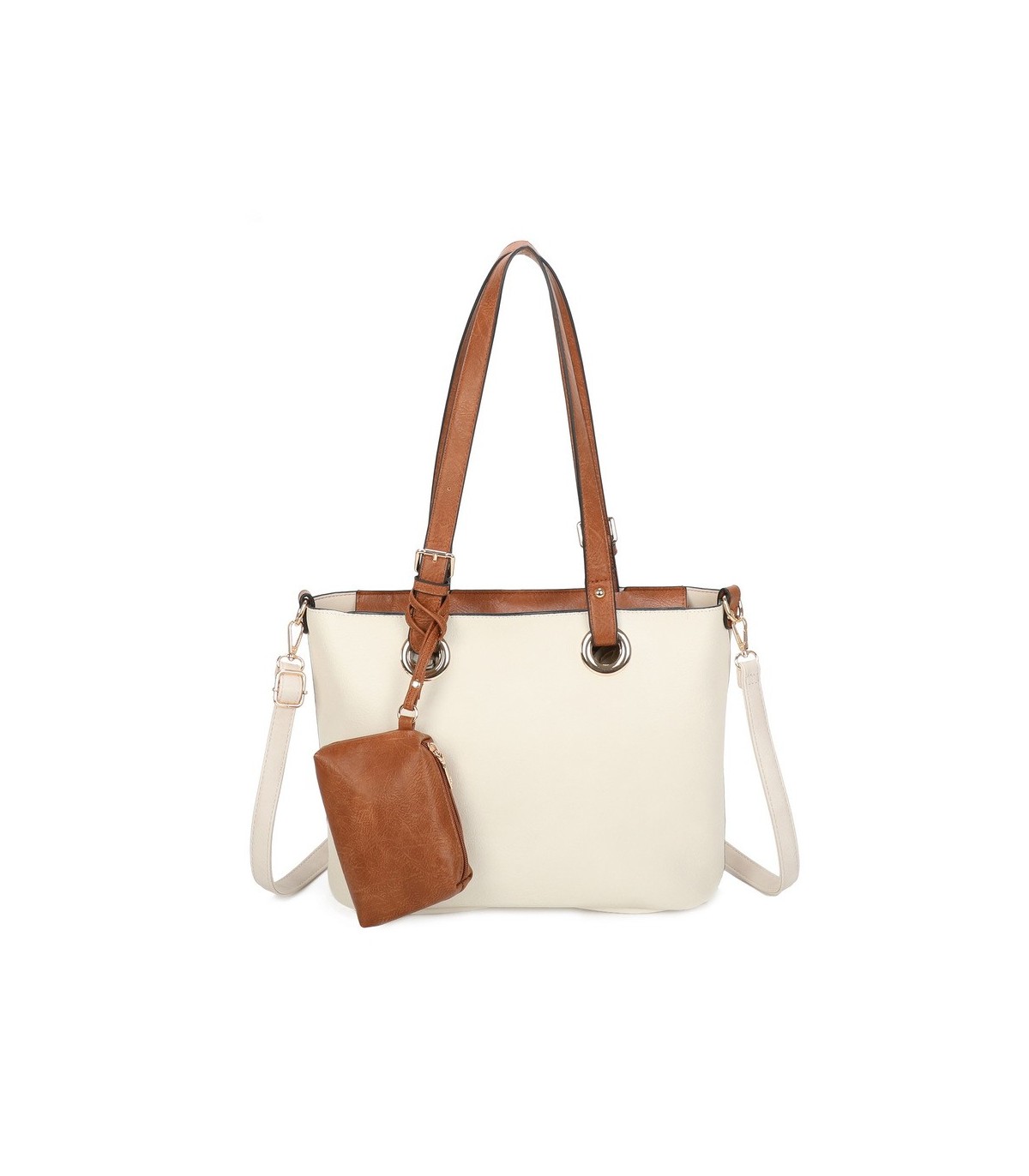 T11720 - Bolso con monedero a juego asa y bandolera