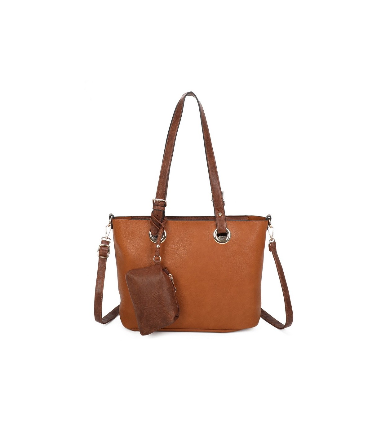 T11720 - Bolso con monedero a juego asa y bandolera