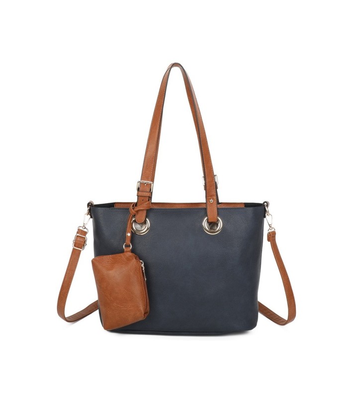 T11720 - Bolso con monedero a juego asa y bandolera