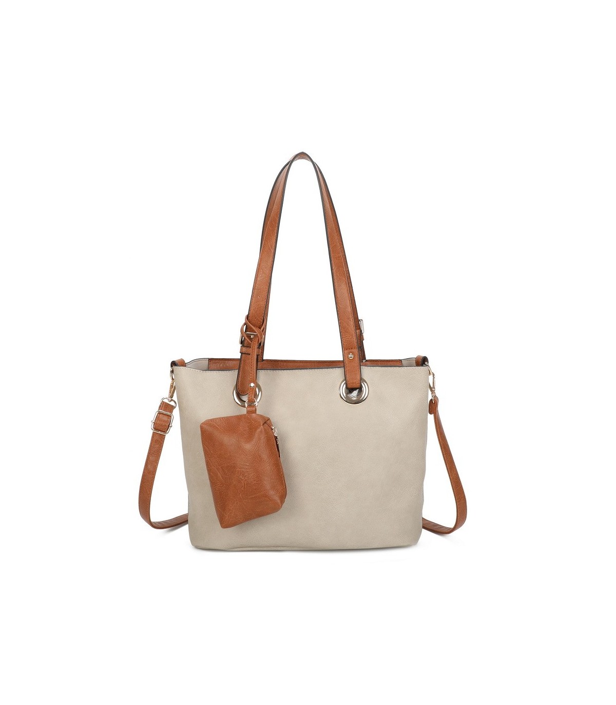 T11720 - Bolso con monedero a juego asa y bandolera