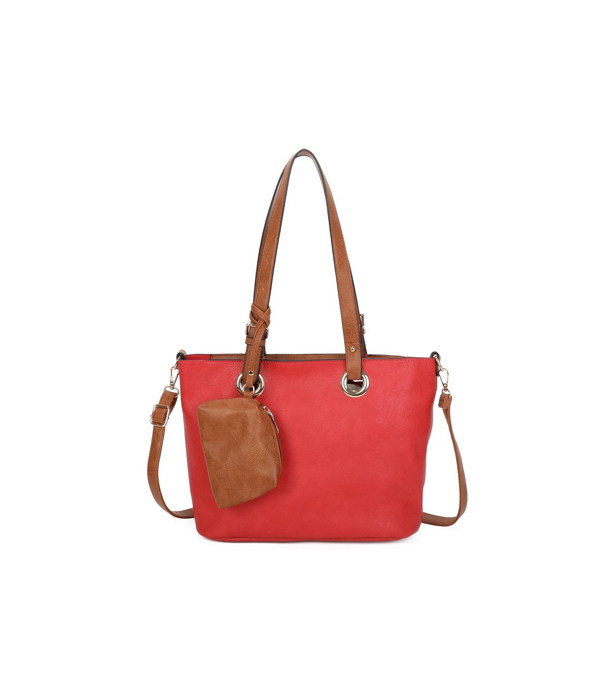 T11720 - Bolso con monedero a juego asa y bandolera