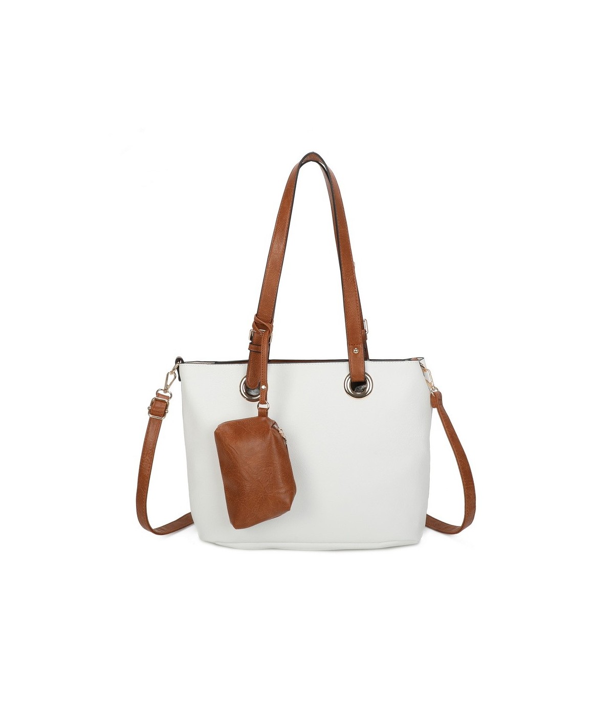 T11720 - Bolso con monedero a juego asa y bandolera