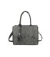 T11731 - Bolso de mano con borla del mismo color tamaño cuadrado para mujer