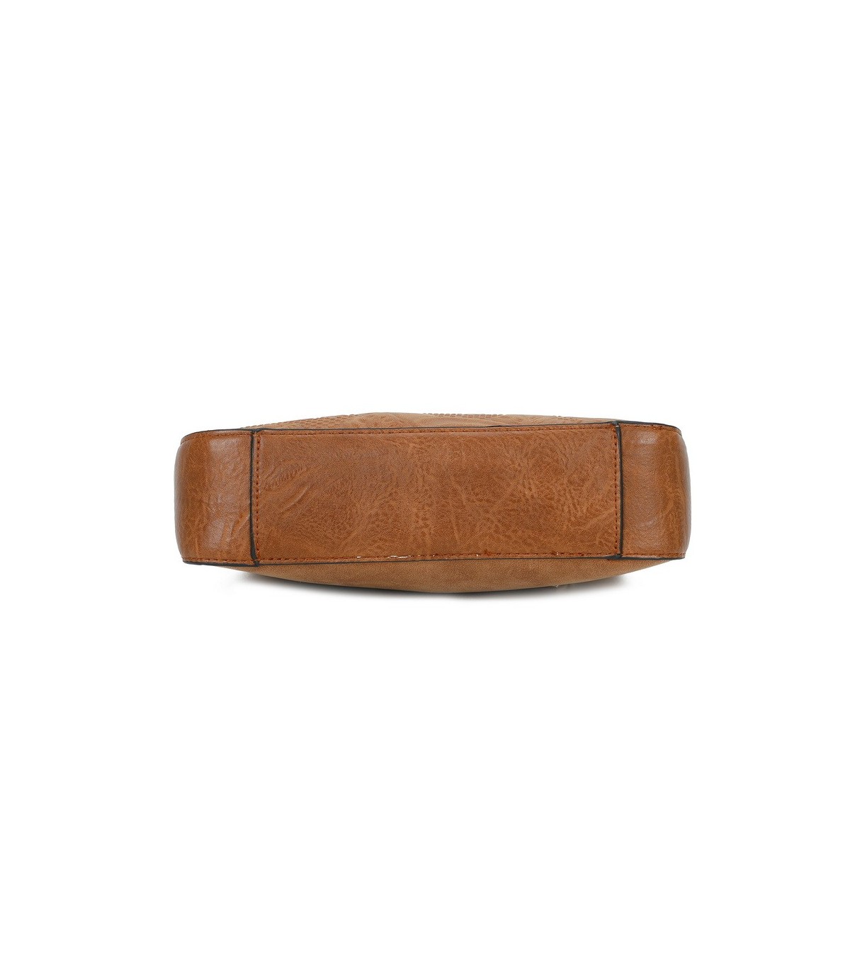 T11732 - Bolso hobo con asa grande para llevarlo en el hombro o con bandolera con textura de plantas