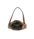 T11732 - Bolso hobo con asa grande para llevarlo en el hombro o con bandolera con textura de plantas