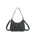 T11732 - Bolso hobo con asa grande para llevarlo en el hombro o con bandolera con textura de plantas