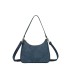 T11732 - Bolso hobo con asa grande para llevarlo en el hombro o con bandolera con textura de plantas