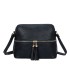 T11524 - Bolso con borla y bandolera con bolsillos delanteros