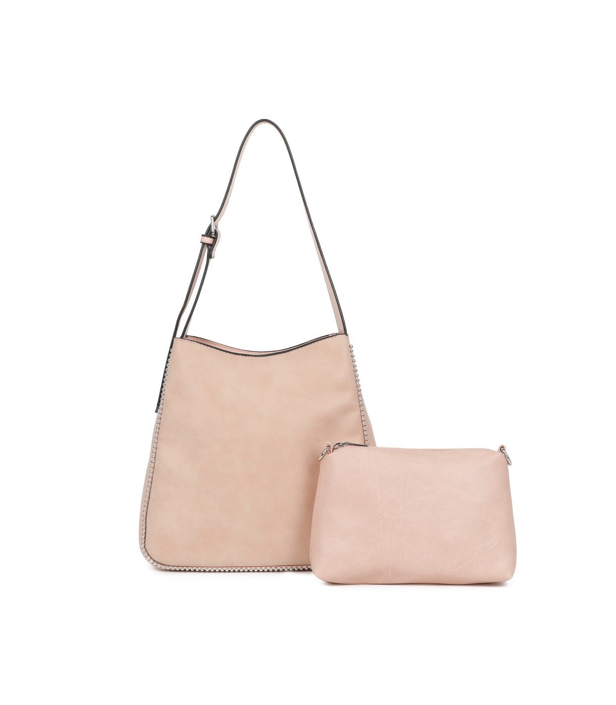 T11722 - Bolso de hombro con neceser interior