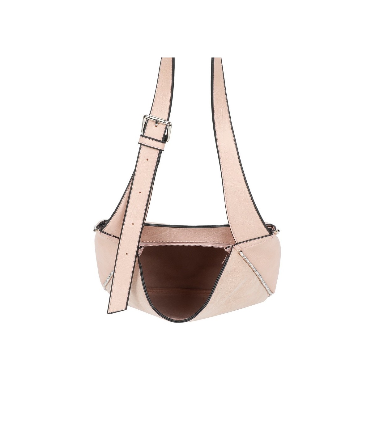 T11722 - Bolso de hombro con neceser interior
