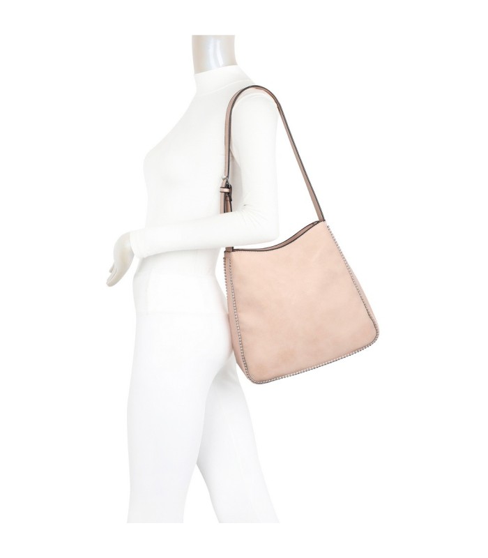 T11722 - Bolso de hombro con neceser interior